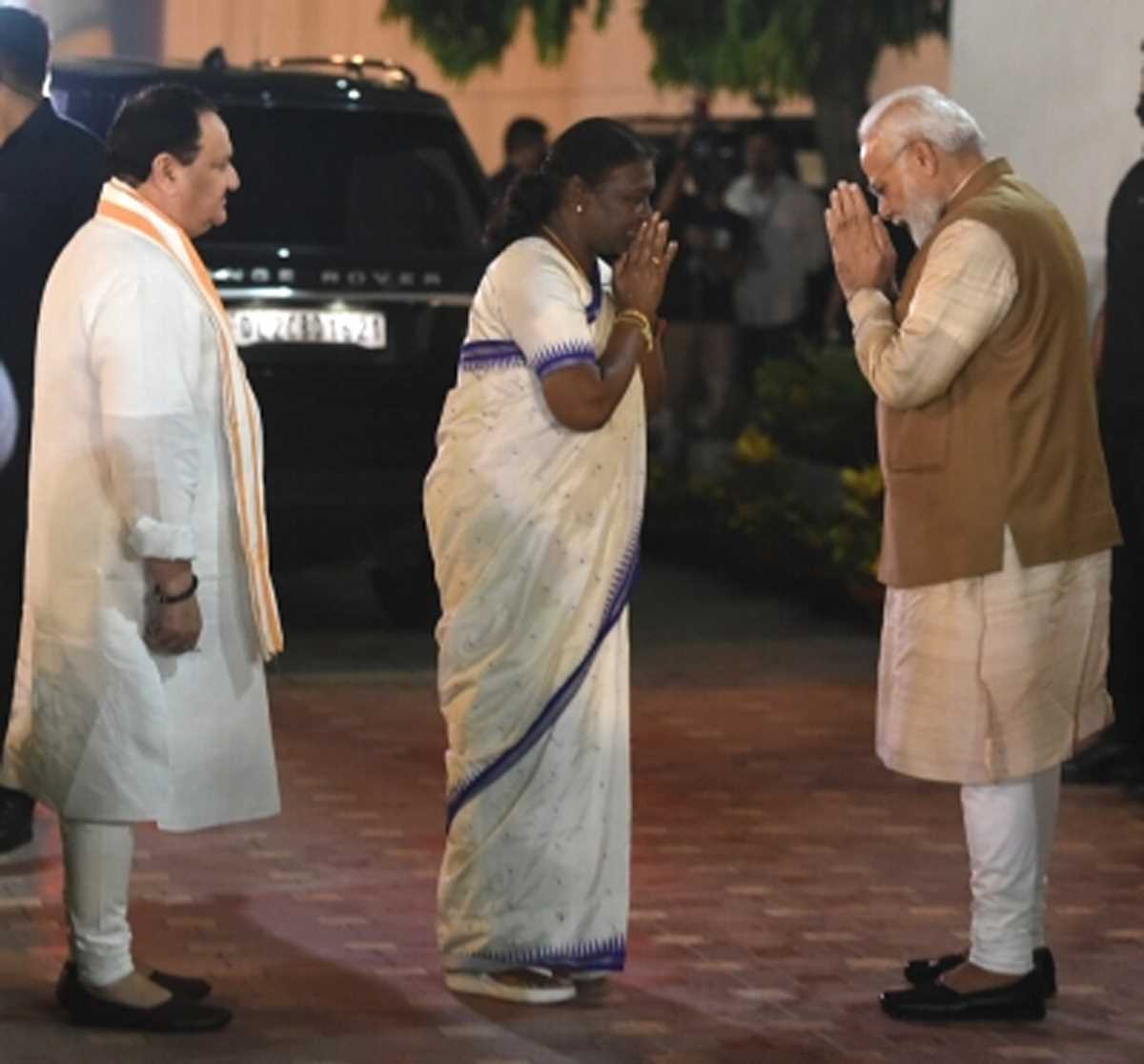 द्रौपदी मुर्मू होंगी देश की अगली राष्ट्रपति - जेपी नड्डा, ओम बिरला और राहुल गांधी ने दी बधाई